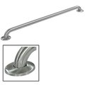 Furnorama 42 Inch Concealed Flange Ada Grab Bar - Stainless Steel FU87737